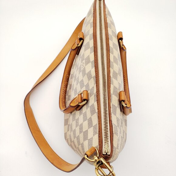 Louis Vuitton Riviera PM Beige Damier Azur Shoulder Bag 588-102425 - Picture 7 of 16